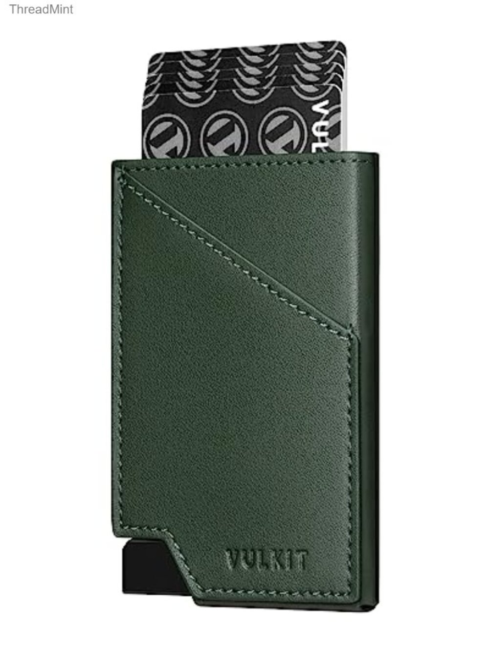 RFID Blocking Slim Aluminum Metal Pop Up Card Wallet for Men